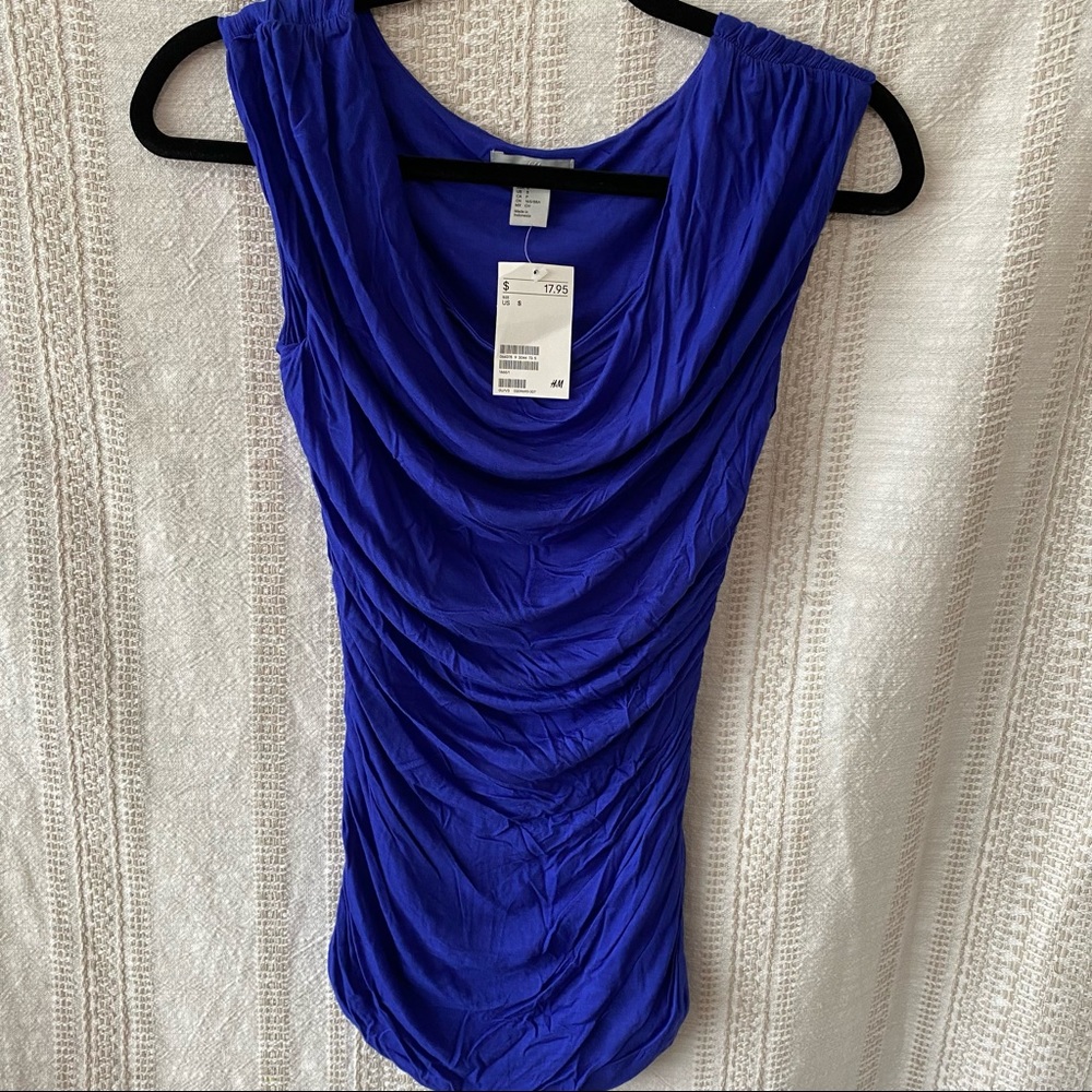 NWT H&M Ruche Tank